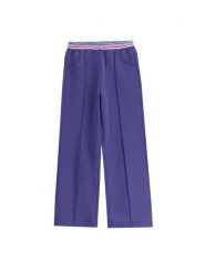 Coccodrillo Spodnie dresowe WC5120101CGK Granatowy Slim Fit. Niebieskie spodnie dresowe dziewczęce COCCODRILLO, bez wzorów, z bawełny. Za 49.90 zł.