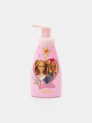 Mydło do rąk w płynie Barbie - różowy. Czerwone body i gorsety Sinsay, bez wzorów. W wyprzedaży za 7.99 zł.