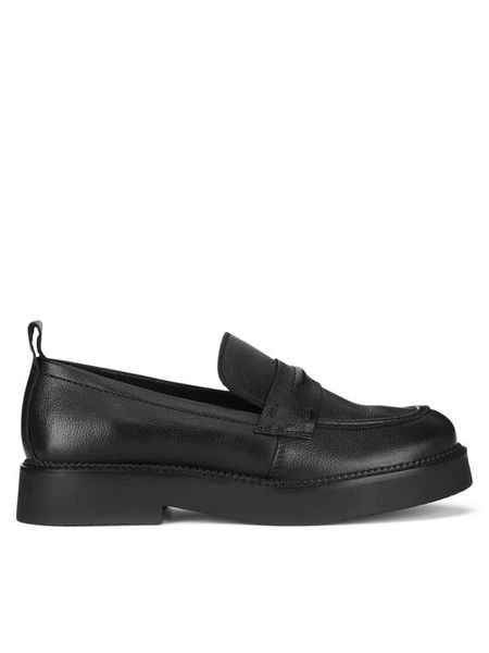 Lasocki Mokasyny WI23-TOSSIA-08 Czarny. Czarne mokasyny damskie Lasocki, ze skóry, bez obcasa. Za 239.99 zł.