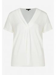 More & More Koszulka w kolorze białym rozmiar: 38. Białe bluzki damskie More & More, s, bez wzorów, z wiskozy, bez kołnierzyka, bez ramiączek. Za 66.00 zł.