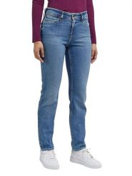 Lee Dżinsy - Slim fit - w kolorze niebieskim rozmiar: W29/L33. Niebieskie jeansy damskie Lee. Za 140.53 zł.