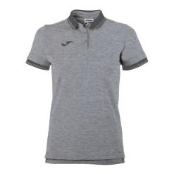 Koszulka polo do tenisa damska Joma Bali II. Szare koszulki damskie Joma, xl, bez wzorów, bez kołnierzyka, bez ramiączek. W wyprzedaży za 152.40 zł.