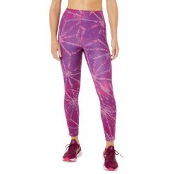 Leginsy fitness damskie ASICS Sakura AOP Tight. Fioletowe legginsy sportowe damskie Asics, xs, bez wzorów, z elastanu, do biegania. Za 239.99 zł.