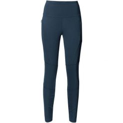 Legginsy damskie VAUDE Scopi II. Niebieskie legginsy damskie Vaude, s, bez wzorów, z elastanu. Za 266.10 zł.