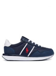 Polo Ralph Lauren Sneakersy RL03943410 Granatowy. Niebieskie buty sportowe chłopięce Polo Ralph Lauren, z materiału, bez zapięcia. Za 459.99 zł.