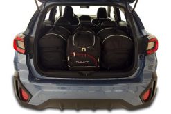 Torby Do Bagażnika Subaru Crosstrek Mhev 2024+ 4Szt Kjust. Czarne torby podróżne KJUST, bez wzorów, z kauczuku. Za 1,160.00 zł.