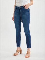 Orsay Dżinsy - Skinny fit - w kolorze niebieskim rozmiar: 34. Niebieskie jeansy damskie Orsay. Za 83.42 zł.