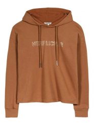 Herrlicher Bluza w kolorze karmelowym rozmiar: S. Brązowe bluzy damskie Herrlicher, s, bez wzorów, z kapturem. Za 109.78 zł.