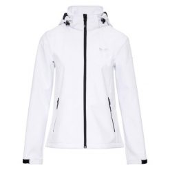 Damska kurtka Nordberg Soft Shell. Białe kurtki damskie NORDBERG, l, bez wzorów, z materiału, bez kaptura. Za 456.99 zł.