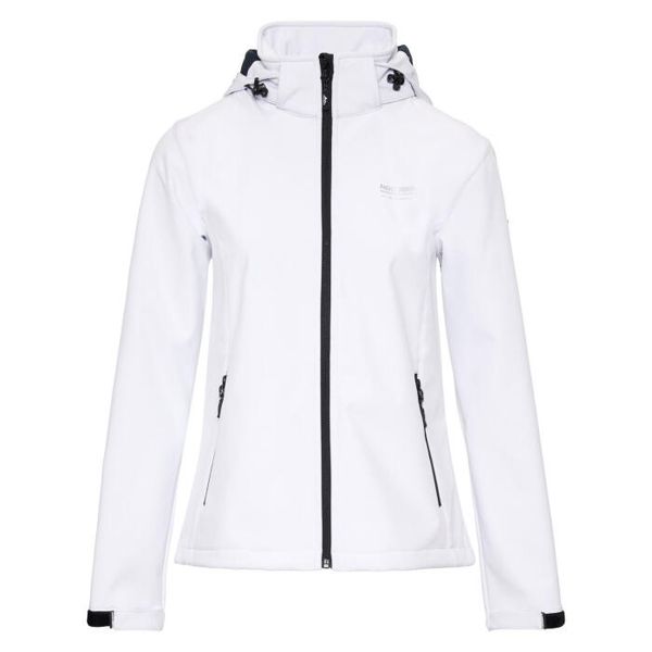 Damska kurtka Nordberg Soft Shell. Białe kurtki damskie NORDBERG, l, bez wzorów, z materiału, bez kaptura. Za 454.99 zł.