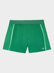 4F Szorty sportowe w kolorze zielonym rozmiar: M. Zielone spodenki sportowe damskie 4F, m, bez wzorów, z materiału, outdoorowe. Za 92.21 zł.