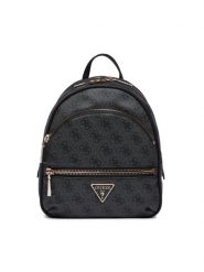 Guess Plecak HWSG69 94320 Czarny. Czarne plecaki Guess, z aplikacjami, ze skóry. Za 419.99 zł.