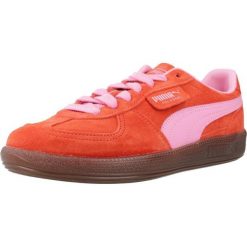 Buty PUMA YELLOW PALERMO Pomarańczowy. Czerwone obuwie trekkingowe damskie Puma, z tkaniny, bez zapięcia. Za 267.99 zł.
