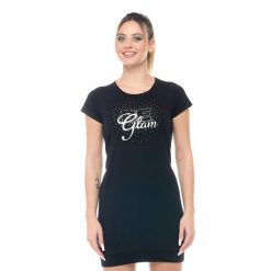 Koszulka z bawełna na co dzień na siłownię. Brązowe koszulki damskie LEONE 1947 APPAREL, bez wzorów, z bawełny, bez kołnierzyka, bez ramiączek. W wyprzedaży za 126.85 zł.