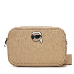 Torebka KARL LAGERFELD. Brązowe listonoszki damskie KARL LAGERFELD, bez wzorów, bez dodatków. Za 489.99 zł.