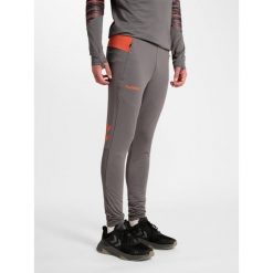 Legginsy Hummel Blaze Pro. Szare legginsy damskie Hummel, bez wzorów. Za 217.00 zł.