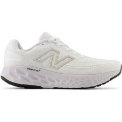 Buty do biegania damskie New Balance Evoz V4. Białe obuwie sportowe damskie New Balance, bez zapięcia, do biegania. Za 764.00 zł.