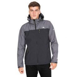 Kurtka wodoodporna Trespass Abbott. Czarne kurtki sportowe damskie Trespass, xl, bez wzorów, z poliesteru, z kapturem. Za 364.99 zł.