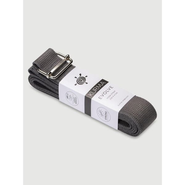 Pasek do jogi Kurma. Szare paski damskie KURMA, bez wzorów. W wyprzedaży za 49.90 zł.