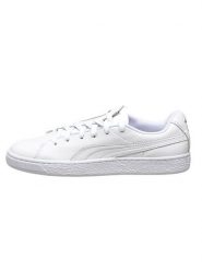 Puma Skórzane sneakersy "Basket Crush Emboss" w kolorze białym rozmiar: 36. Białe obuwie sportowe damskie Puma, ze skóry, bez zapięcia. Za 109.26 zł.