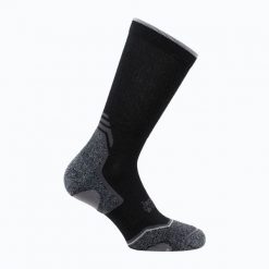 Skarpety Jack Wolfskin Hike Merino CL. Czarne skarpetki damskie Jack Wolfskin, bez wzorów, z elastanu. Za 109.99 zł.