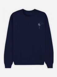 WOOOP Bluza "Pissenlit" w kolorze granatowym rozmiar: L. Niebieskie bluzy damskie Wooop, l, bez wzorów, bez kaptura. Za 104.89 zł.
