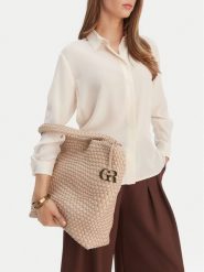 GINO ROSSI Torebka C-JERRY-LT22070 Beżowy. Brązowe torebki klasyczne damskie Gino Rossi, z materiału, bez dodatków. Za 299.99 zł.