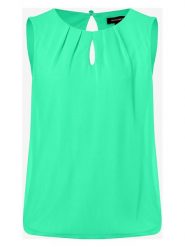 More & More Bluzka w kolorze zielonym rozmiar: 36. Zielone bluzki damskie More & More, bez wzorów, bez kołnierzyka, bez ramiączek. Za 79.77 zł.