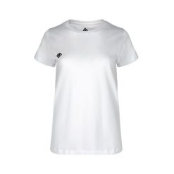 BRIANES W Izas damska klasyczna bawełniana koszulka. Białe bluzki damskie Izas, bez wzorów, z bawełny, casualowe, bez kołnierzyka, bez ramiączek. W wyprzedaży za 113.00 zł.