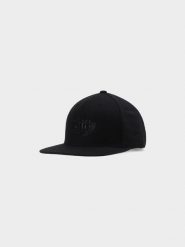 4F Czapka z daszkiem snapback uniseks 4F x Drift Masters - czarna Uniwersalny. Czarne czapki z daszkiem damskie 4F, na lato, bez wzorów, z materiału. W wyprzedaży za 89.99 zł.