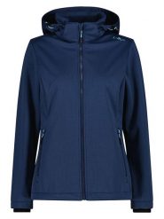 Cmp Kurtka softshellowa w kolorze granatowym rozmiar: 50. Niebieskie kurtki sportowe damskie CMP, m, bez wzorów, z tkaniny, bez kaptura. Za 201.55 zł.
