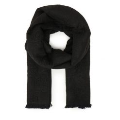 Szalik Guess. Czarne szaliki damskie Guess, z aplikacjami. Za 219.99 zł.