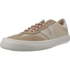 Buty VICTORIA 1186106V Beżowy. Brązowe obuwie trekkingowe damskie Victoria, ze skóry, bez zapięcia. Za 352.99 zł.