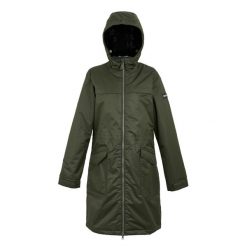 Kurtka Wodoodporna Damska Romine II. Czarne kurtki damskie Regatta, xl, z aplikacjami, z materiału, z kapturem. Za 587.99 zł.