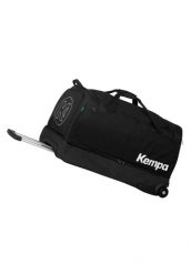 Torba na kółkach Kempa Trolley. Czarne torby sportowe Kempa, bez wzorów, z materiału, duże. Za 446.60 zł.
