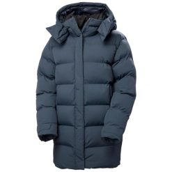 Parka dla kobiet Helly Hansen Aspire Puffy. Niebieskie parki damskie Helly Hansen, na zimę, z kapturem. W wyprzedaży za 1,288.75 zł.