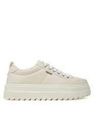HUGO Sneakersy Lyssa 50548178 Biały. Białe obuwie sportowe damskie Hugo, z materiału, bez zapięcia. Za 439.99 zł.