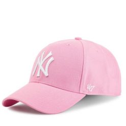 Czapka z daszkiem 47 Brand. Czerwone czapki z daszkiem damskie 47 Brand, bez wzorów. Za 89.99 zł.