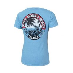 Koszulka damska Pitbull Denim Washed Oceanside. Czarne bluzki damskie PITBULL, s, bez wzorów, z denimu, bez kołnierzyka, bez ramiączek. Za 74.99 zł.