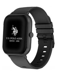 U.S. Polo Assn. Smartwatch w kolorze czarnym rozmiar: onesize. Czarne, cyfrowe zegarki damskie U.S. Polo Assn., metalowe. Za 306.73 zł.