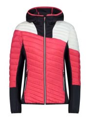 CMP Kurtka hybrydowa w kolorze czarno-różowo-białym rozmiar: 46. Białe kurtki sportowe damskie CMP, s, bez wzorów, z materiału, bez kaptura. Za 262.29 zł.