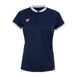 Koszulka polo tenisowa damska Tecnifibre Team Mesh. Niebieskie bluzki damskie TECNIFIBRE, xs, bez wzorów, z meshu, bez kołnierzyka, bez ramiączek. Za 189.99 zł.