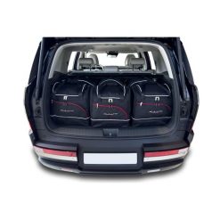 Torby Do Bagażnika Hyundai Santa Fe Hev 2023+ 6Szt Kjust. Czarne torby podróżne KJUST, bez wzorów. Za 1,759.00 zł.