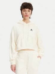 Converse Bluza Chuck Taylor 10027616-A02 Écru Boxy Fit. Bluzy damskie Converse, xl, bez wzorów, z bawełny, bez kaptura. Za 179.99 zł.