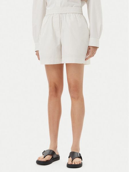 Herskind Szorty materiałowe Alma 5564172 Écru Relaxed Fit. Szorty damskie Herskind, bez wzorów, z bawełny. Za 379.99 zł.