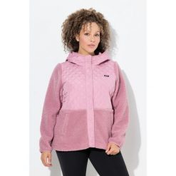 Damskie kurtka polarowa pikowanie kaptur zatrzaski. Czerwone kurtki damskie Ulla Popken, plus size, bez wzorów, z materiału, bez kaptura. W wyprzedaży za 311.99 zł.