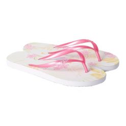 Japonki plażowe damskie Rip Curl Sun Dance 1000. Białe klapki damskie Rip Curl, bez wzorów, bez obcasa, bez zapięcia. Za 56.99 zł.