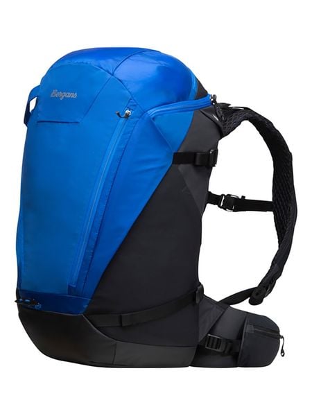 Bergans Plecak "Rabot Daypack 34 M/L" w kolorze czarno-niebieskim - 27 x 54 x 26 cm rozmiar: onesize. Czarne plecaki Bergans, bez wzorów, z materiału. Za 417.28 zł.