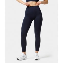 Legginsy bezszwowe push-up Carpatree Elite granatowe. Legginsy damskie Carpatree, xs, bez wzorów, z elastanu. W wyprzedaży za 169.99 zł.