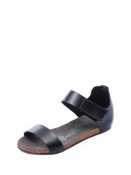 Comfortfusse Skórzane sandały w kolorze czarnym rozmiar: 37. Czarne sandały damskie Comfortfüße, bez wzorów, z otwartym noskiem, bez obcasa, bez zapięcia. Za 252.99 zł.